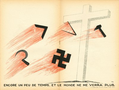 Der Temoin, Satirisch in Farben von Paul Iribe