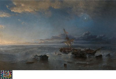 Der Tag nach dem Schiffbruch von Paul Jean Clays