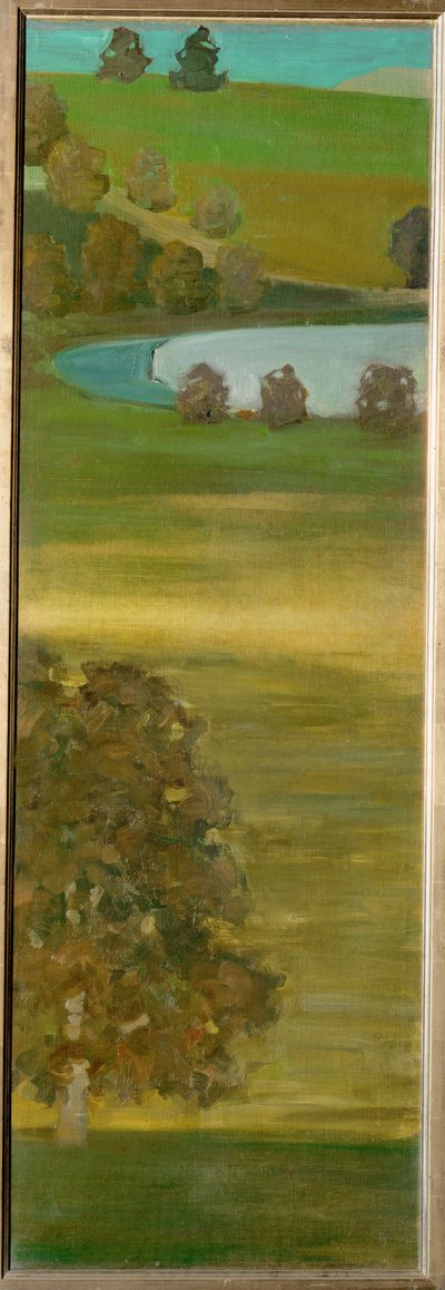 Ein Blick auf den Fluss Aare, Schweiz von Paul Klee