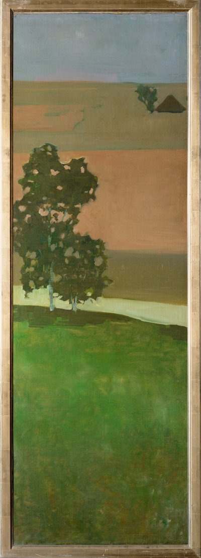 Ein Blick auf den Fluss Aare, Schweiz von Paul Klee