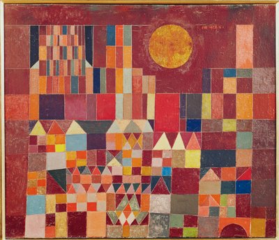 Schloss und Sonne von Paul Klee
