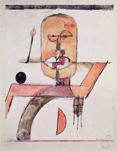 Der Mensch ist der Mund des Herrn von Paul Klee