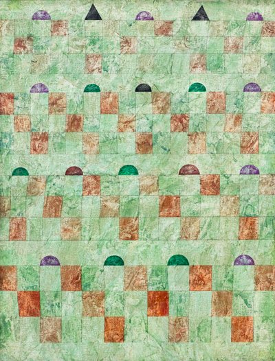 Palais in vier Teilen von Paul Klee