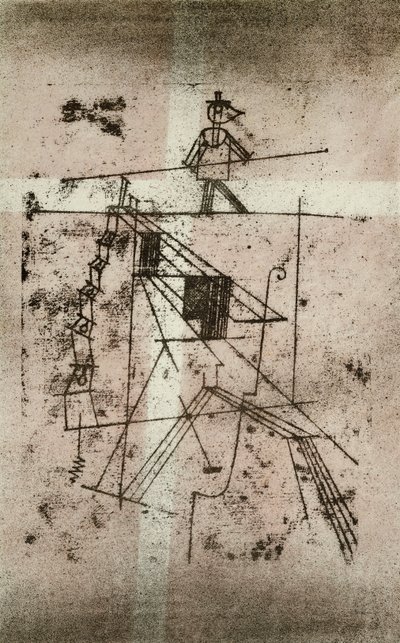 Seiltänzer (Kornfeld 95 IV b) von Paul Klee
