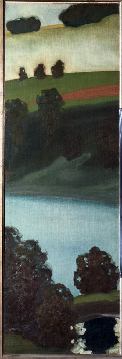 Ansicht des Aar-Tals, Schweiz von Paul Klee