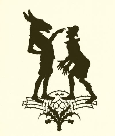 Ein Sommernachtstraum, Silhouette von Paul Konewka