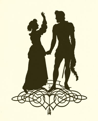 Ein Sommernachtstraum, Silhouette von Paul Konewka