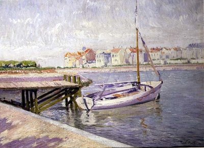 Die Anlegestelle, ca. 1925 von Paul Mathieu