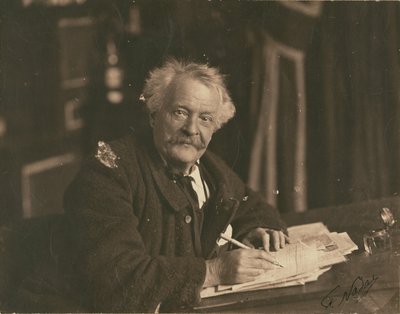Félix Nadar am Schreibtisch von Paul Nadar