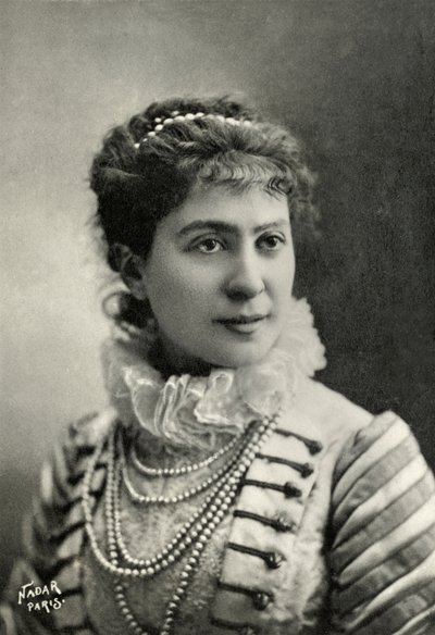 Porträt von Blanche Baretta - Worms von Paul Nadar