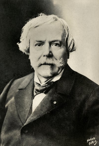 Porträt von Edmond de Goncourt von Paul Nadar