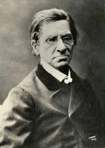 Porträt von Emile Littre von Paul Nadar