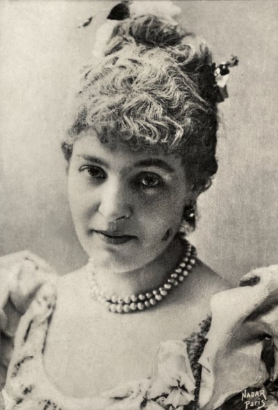 Porträt von Emilie Mily Meyer von Paul Nadar