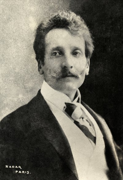 Porträt von Georges Rodenbach von Paul Nadar