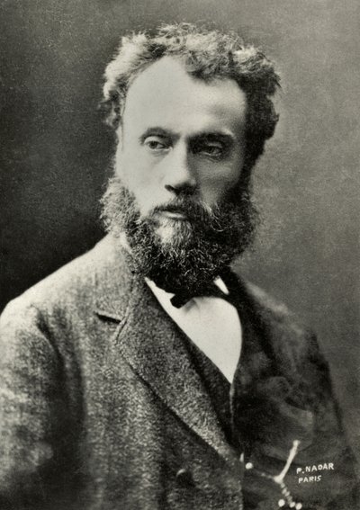 Porträt von Jean Paul Laurens von Paul Nadar