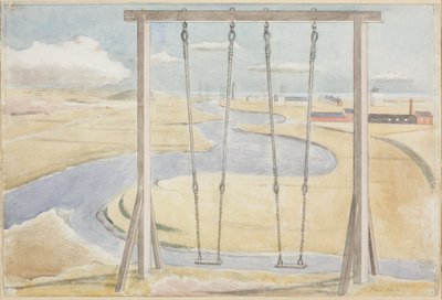 Fluss von Paul Nash