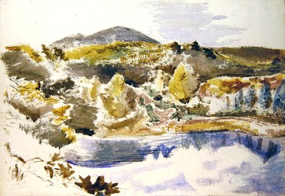 Der Blaue Pool von Paul Nash