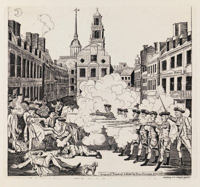 Das blutige Massaker von Paul Revere
