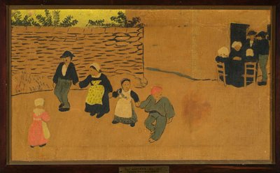 Bretonisches Paneel mit Kindern von Paul Sérusier