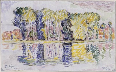 Baumgruppe am Wasser von Paul Signac