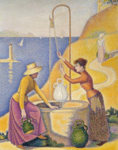 Femmes au puits (Opus 238) von Paul Signac