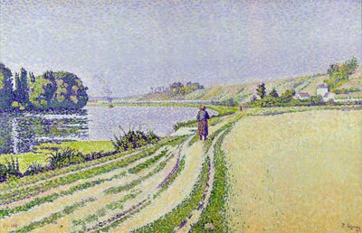 Herblay, der Fluss von Paul Signac