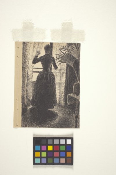 Le Dimanche Parisien, aus Revue Independent (Edition De Luxe) von Paul Signac