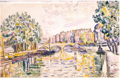 Pont St. Michel von Paul Signac