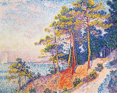 St. Tropez, der Zollweg, von Paul Signac von Paul Signac