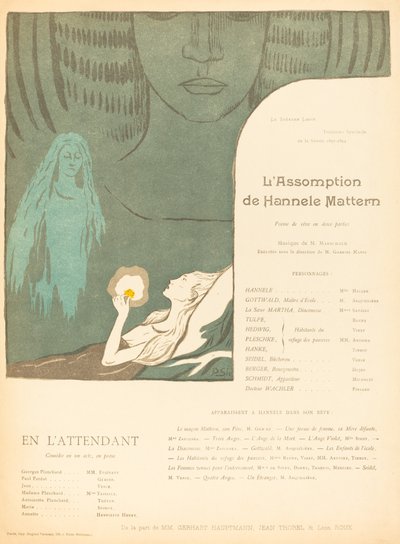 Die Himmelfahrt von Hannele Mattern; Beim Warten auf sie von Paul Sérusier