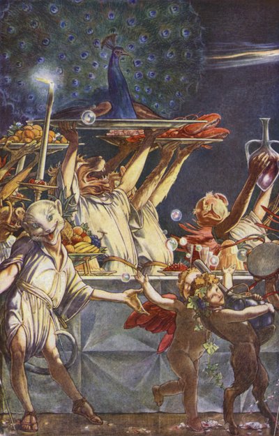Der Sturm von William Shakespeare, Akt III, Szene 3 von Paul Vincent Woodroffe