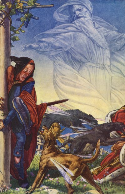 Der Sturm von William Shakespeare, Akt IV, Szene 1 von Paul Vincent Woodroffe