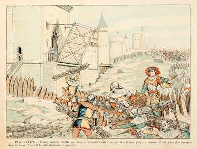 Illustration aus dem Buch „Jeanne d