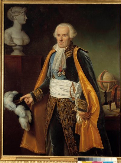 Porträt von Pierre Simon, Marquis de Laplace, Astronom von Paulin Jean Baptiste Guerin