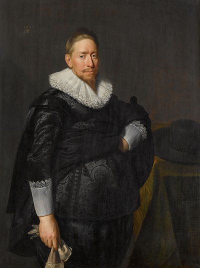 Porträt eines Mannes, wahrscheinlich aus der Familie Pauw von Paulus Moreelse