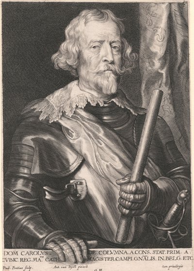 Carolus de Columna von Paulus Pontius