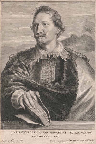 Clarissimus vir Gaspar Gevartius I.C. Antuerpiæ, Graphiarius etc. von Paulus Pontius