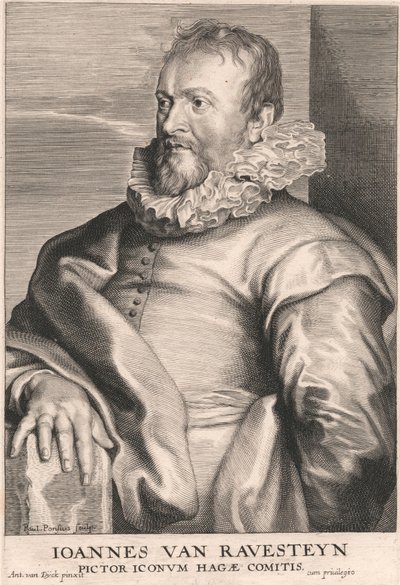 Joannes van Ravesteyn, Pictor Iconum Hagæ Comitis von Paulus Pontius
