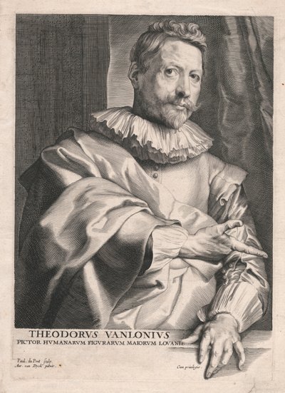 Theodorus van Lonius, Maler menschlicher Figuren in Lovanii von Paulus Pontius