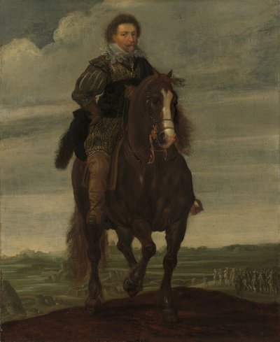 Prinz Frederik Hendrik zu Pferd von Pauwels I van Hillegaert