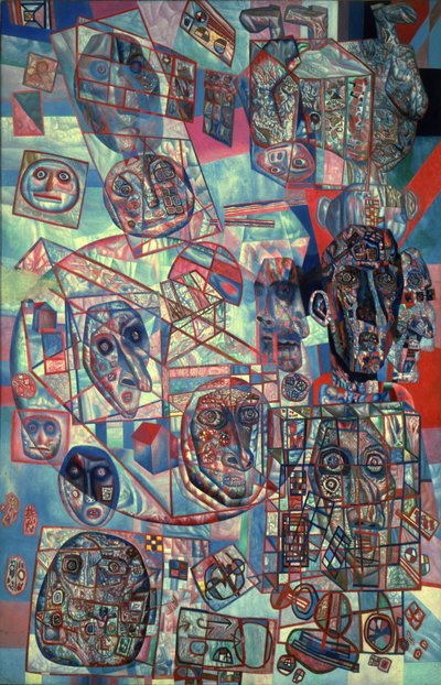 Der Mann in der Welt, 1925 von Pavel Nikolayevich Filonov