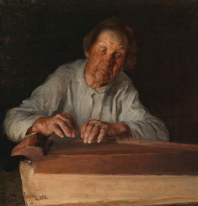 Der Kantele-Spieler von Pekka Halonen