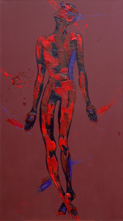 Jesus wird ans Kreuz genagelt - Station 11 von Penny Warden