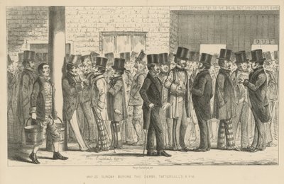 Sonntag vor dem Derby von Percy Cruikshank