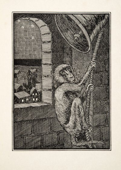 Falscher Alarm, aus Hundert Anekdoten über Tiere, veröffentlicht 1924 von Percy J. Billingshurst
