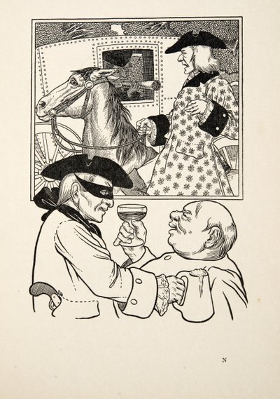 Alte Gewohnheiten, aus Hundert Anekdoten über Tiere, veröffentlicht 1924 von Percy J. Billingshurst