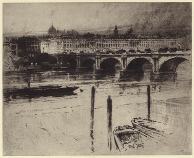Waterloo-Brücke von Percy Robertson