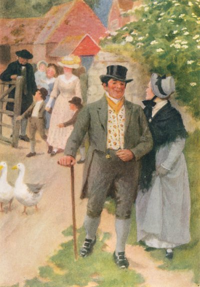Illustration für Adam Bede von George Eliot von Percy Tarrant