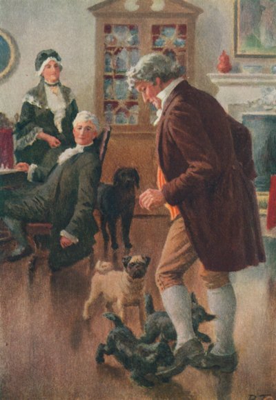 Illustration für Adam Bede von George Eliot von Percy Tarrant