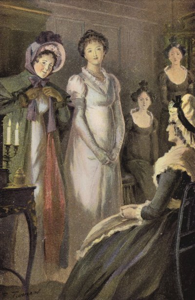 Illustration für Silas Marner von George Eliot von Percy Tarrant